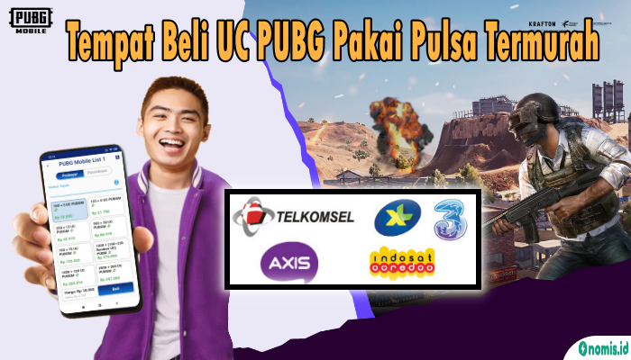 Tempat Beli UC PUBG Pakai Pulsa Termurah