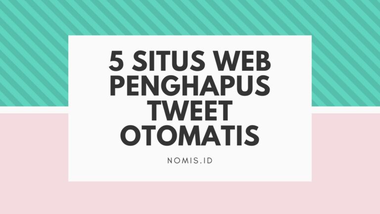 situs web penghapus tweet otomatis