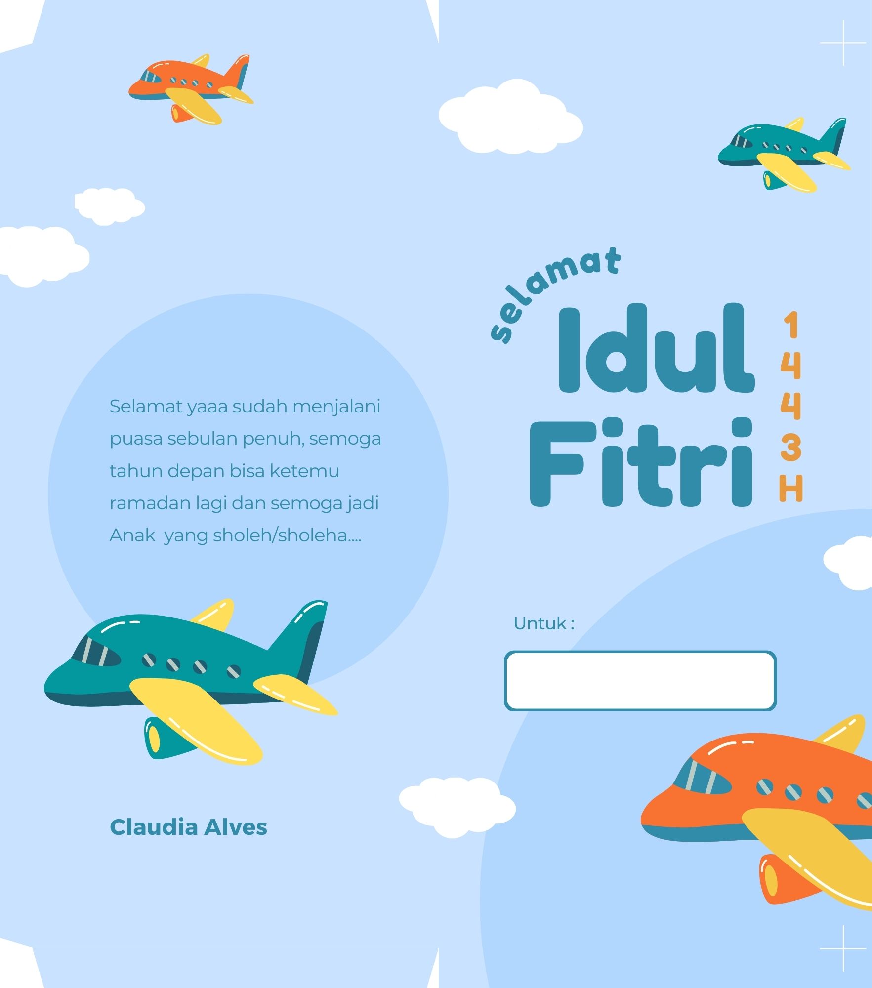 5 Desain Amplop Lebaran Anti Norak untuk Anak-Anak