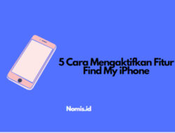 5 Cara Mengaktifkan Fitur Find My iPhone