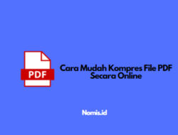 Cara Mudah Kompres File PDF Secara Online